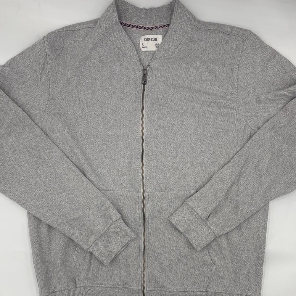 SVRN Code Sovereign Code Chaser Jacket in Heather Grey
